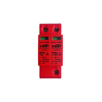 NPS01-F40 AC 1+1Perangkat Pelindung Lonjakan Arus